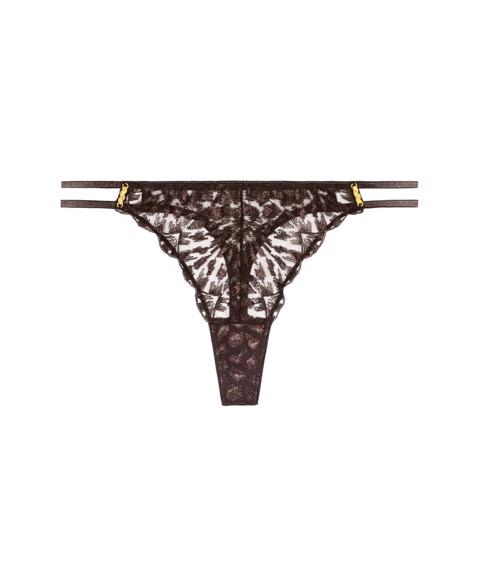 Aubade Crazy In Love Tanga - Satijnbruin