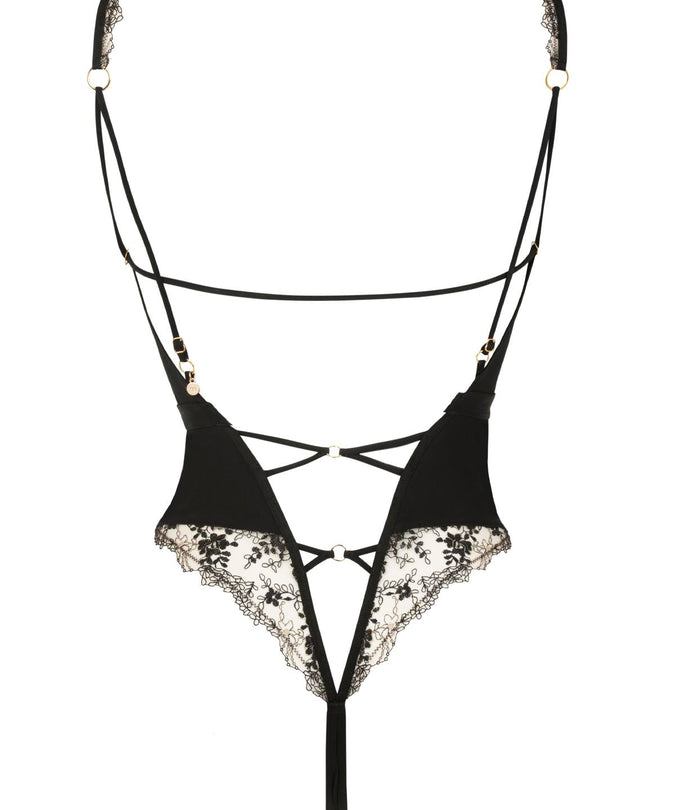 Atelier Amour – Après Minuit bodysuit - Zwart