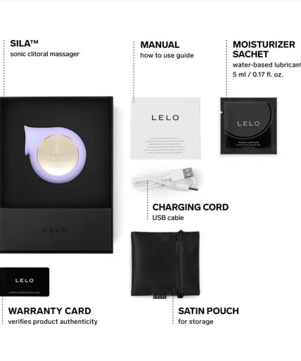 Pleasure nummer 21 van LELO: Sila Lilac - Sonische massager Pleasure nummer 21 van LELO: Sila Lilac - Sonische massager