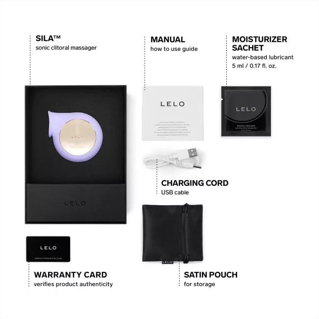 Pleasure nummer 21 van LELO: Sila Lilac - Sonische massager