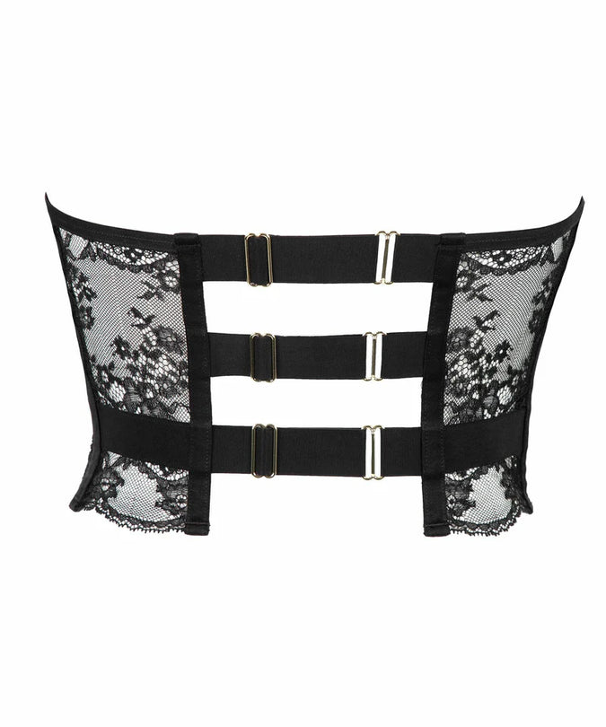 Atelier Amour Evasion Sensuelle Open Bustier – zwart