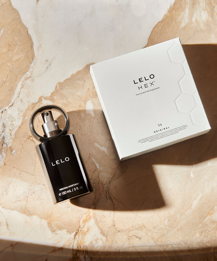 Pleasure nummer 18 van LELO: HEX condooms, originele verpakking van 36 stuks. Pleasure nummer 18 van LELO: HEX condooms, originele verpakking van 36 stuks.