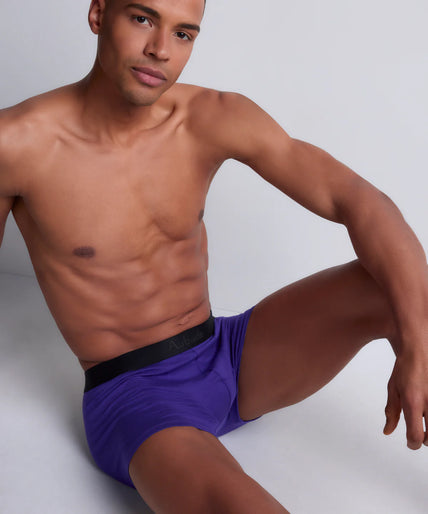 Aubade Heren Boxershorts – Twee stuks, bloemenprint & paars Aubade Heren Boxershorts – Twee stuks, bloemenprint & paars