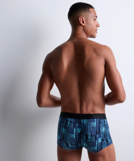 Aubade Heren Boxershort – in Denim Blue Print Aubade Heren Boxershort – in Denim Blue Print