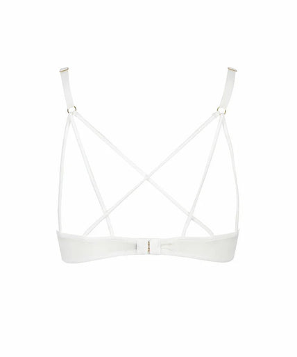 Atelier Amour – Après Minuit Halve Cup Bh - Ivoor Atelier Amour Après Minuit Half Cup Bra - Ivory - Pleasurements