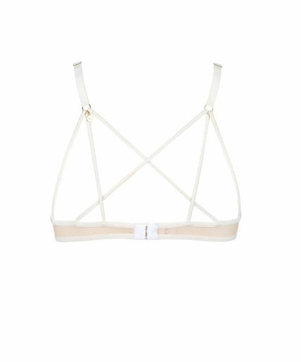 Atelier Amour – Après Minuit Open Bh - Ivoor Atelier Amour Après Minuit Open Bra in - Ivory - Pleasurements