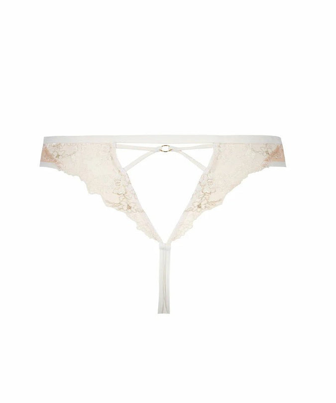 Atelier Amour Après Minuit Tanga - Ivory - Pleasurements