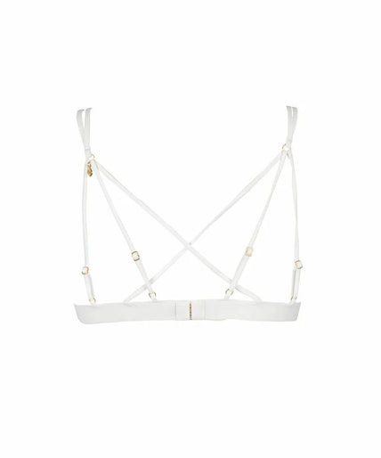 Atelier Amour – Après Minuit triangelbeha zonder beugels - Ivoor Atelier Amour Après Minuit Unwired Triangle Bra - Ivory - Pleasurements