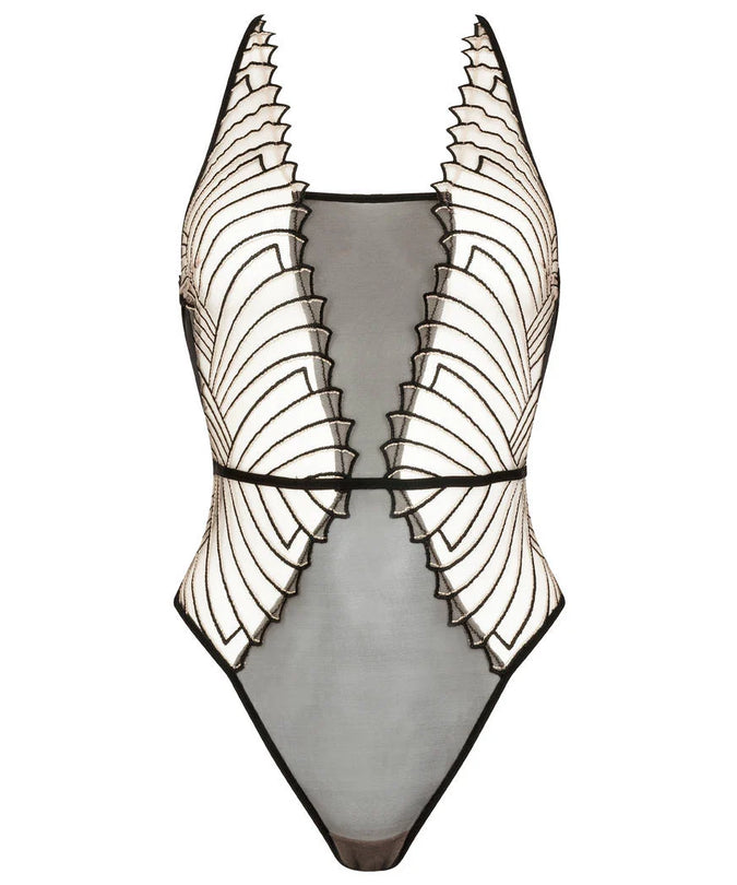 Atelier Amour – Cosmic Dream Bodysuit - Zwart