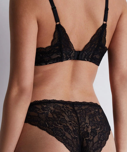 Aubade Rosessence Italiaanse Slip in Zwart Aubade Rosessence Italian Brief in Black - Pleasurements