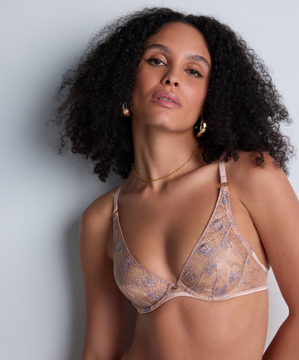 Aubade Sound of Heart Beugel Triangle Beha Aubade Sound of Heart Underwired Triangle Bra - Pleasurements
