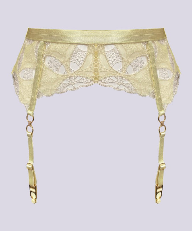 Bordelle Alta Suspender Lemon - Pleasurements