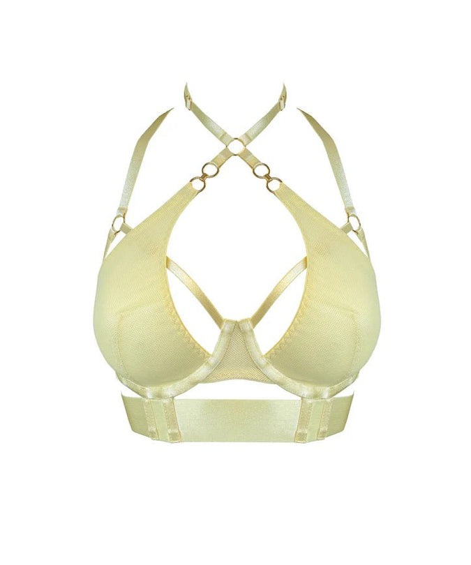 Bordelle Cadi Bodice Bra Lemon - Pleasurements
