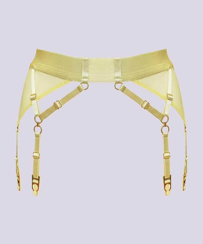 Bordelle Dia Suspender Lemon - Pleasurements