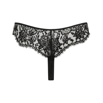 Hera Thong Coco de Mer Hera Thong in Black - Pleasurements