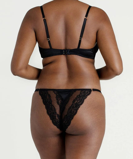 Seraphine Brazilian Knicker New Coco de Mer Seraphine Brazilian Knicker New - Pleasurements