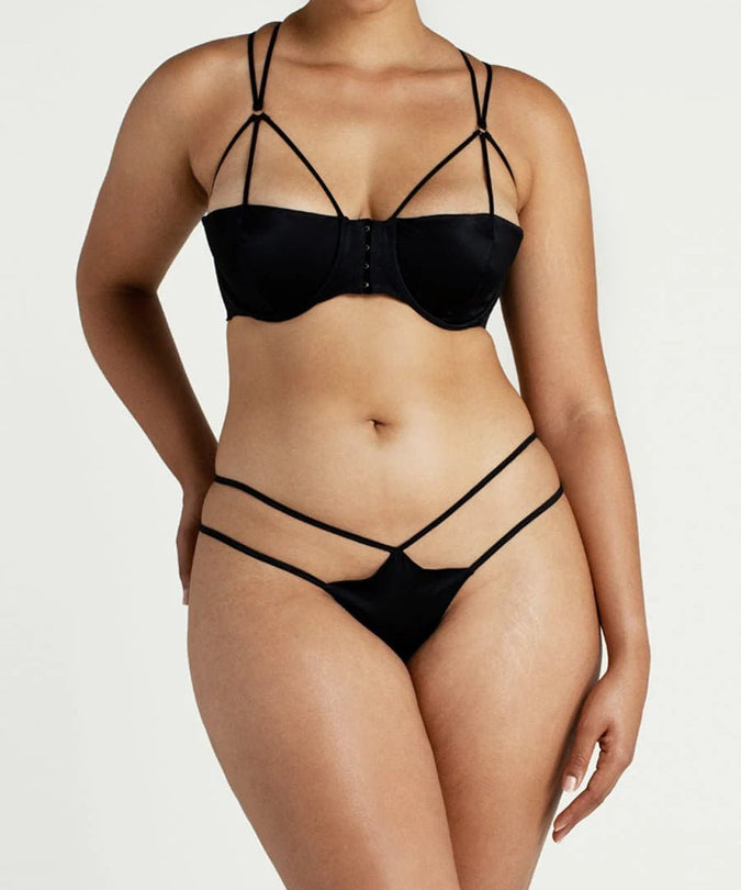 Coco de Mer Sylph Half Cup Bra - Pleasurements