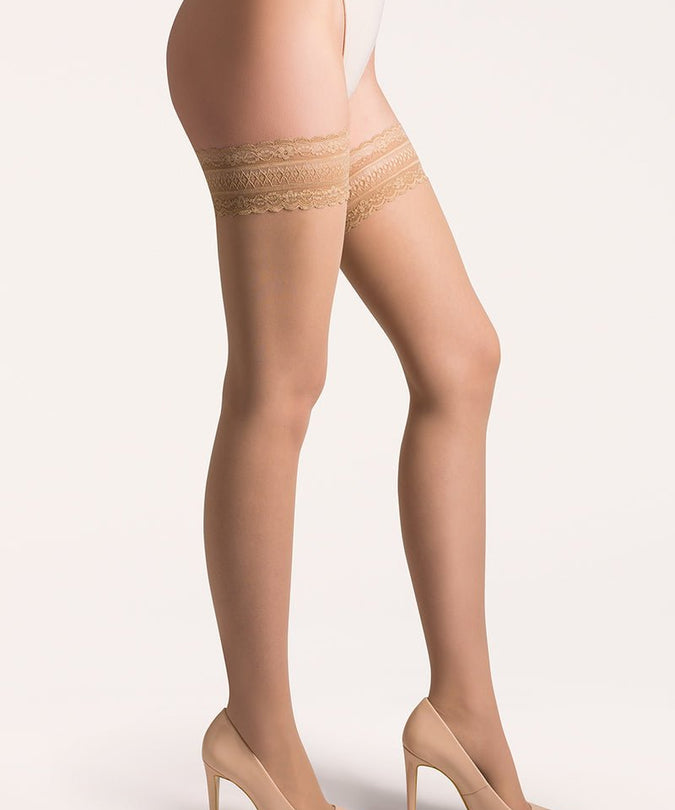 Gabriella in Love Hold Ups Caroline Natural - Pleasurements