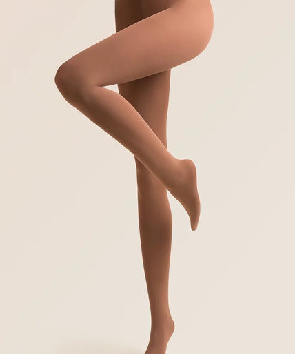 Gabriella Hold ups Stockings 15 den Plus Size Cappuccino Gabriella Tights Microfibre Plus Size 60 den Cappuccino - Pleasurements