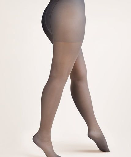 Gabriella Tights Rubensa Plus Size 20 den Grafiet/Zwart Gabriella Tights Rubensa Plus Size 20 den Grafit/Black - Pleasurements