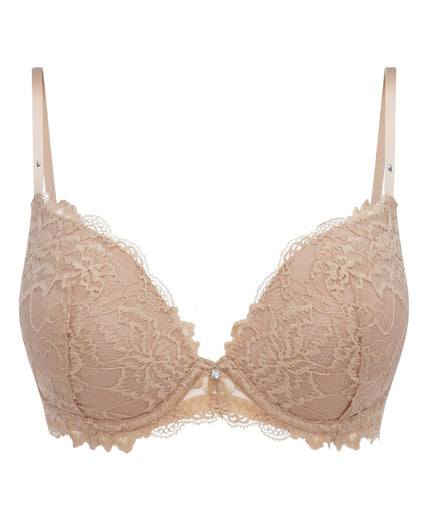 Heavenly Push-Up BH Beige Heavenly Push - Up Bra Beige - Pleasurements