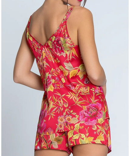 Elegante Top Foret Rubis (prachtig robijnrood) Lise Charmel Top Elegant Foret Rubis (Beautiful ruby red) - Pleasurements