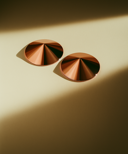 Pleasurements tepelcovers in roségoud Pleasurements tepelcovers in roségoud