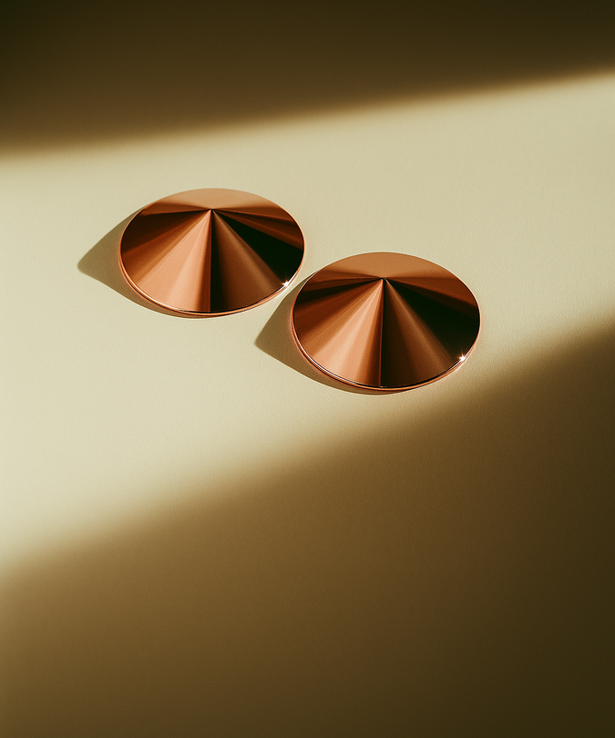 Pleasurements tepelcovers in roségoud