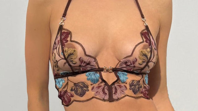 Shikkosa Felix Macchiato Bralette Bra - Pleasurements