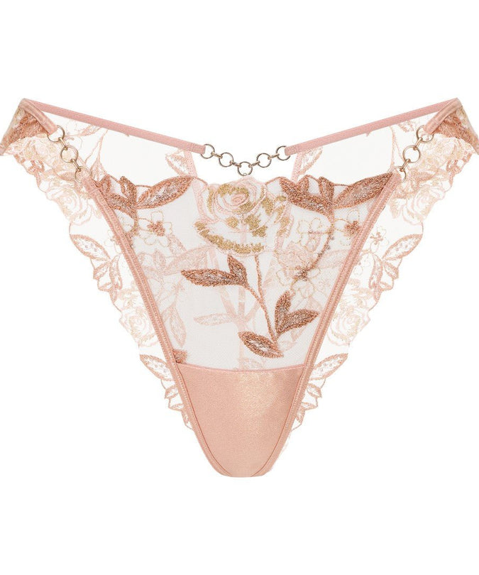 Shikkosa Illusion Brazilian Brief in Soft Peachy - Pleasurements
