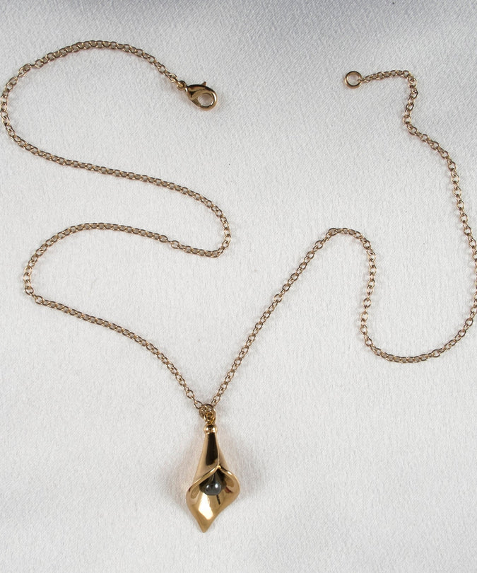 Sylvie Monthulé Arum Design Pendant Gold - Pleasurements