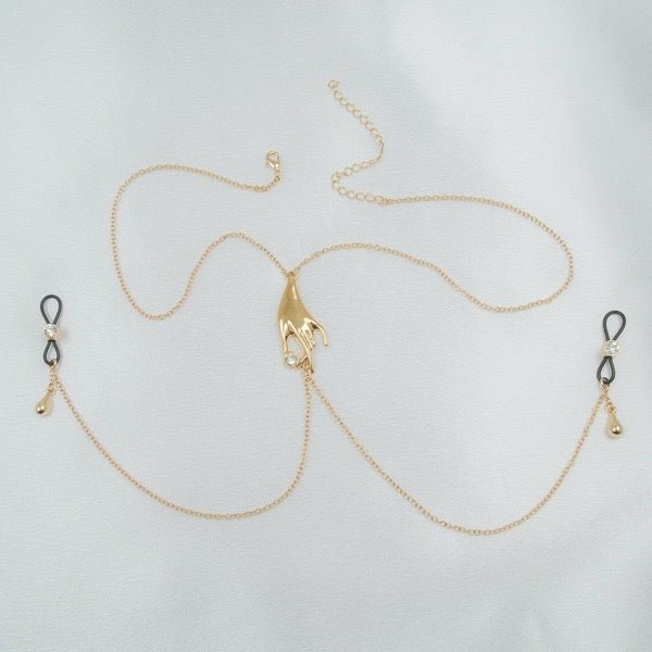 Sylvie Monthulé Breast Collar Secret Caress Design Gold - Pleasurements