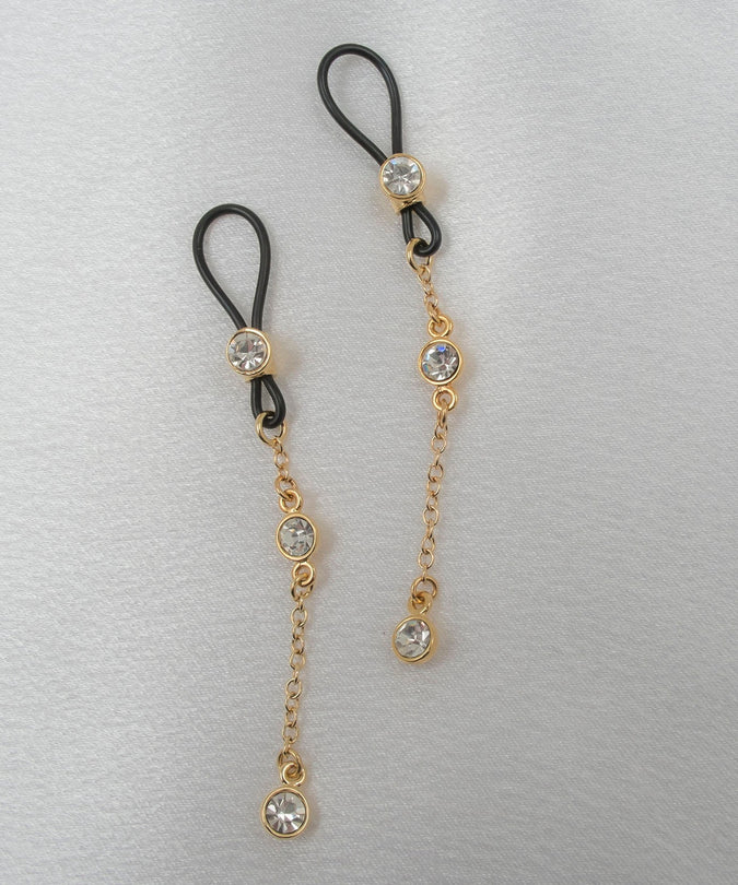 Sylvie Monthulé Breast Jewel Nipple Crystal Gold - Pleasurements