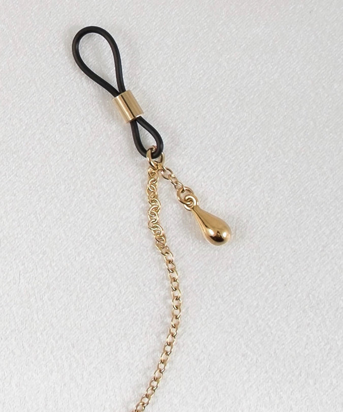 Sylvie Monthulé Breast Necklace Penis Sculpture Design Gold - Pleasurements