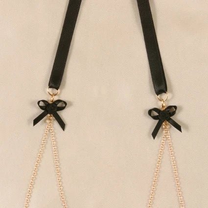 Sylvie Monthulé Borstsatijn Nachtdesign Goud Sylvie Monthulé Breast Satin Night Design Gold - Pleasurements