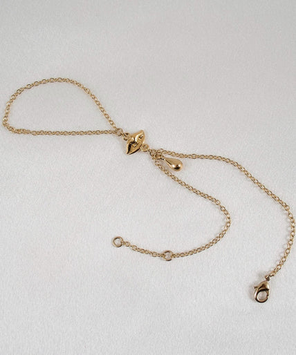 Sylvie Monthulé Handjuweel Sweet Kisses Design Goud Sylvie Monthulé Hand Jewel Sweet Kisses Design Gold - Pleasurements