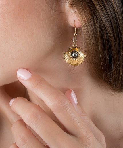 Sylvie Monthulé Ocean Secrets Design Oorbellen Goud Sylvie Monthulé Ocean Secrets Design Earrings Gold - Pleasurements
