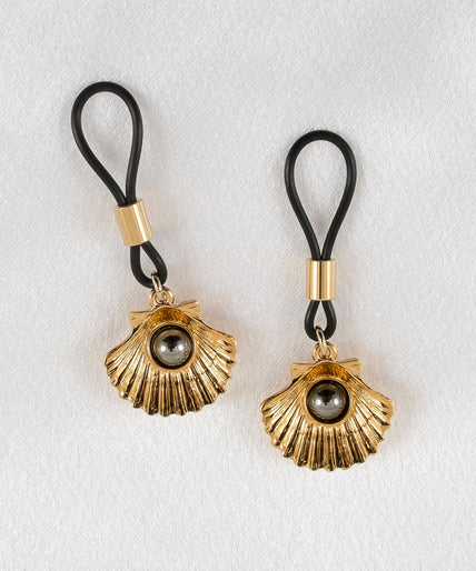 Sylvie Monthulé Ocean Secrets tepeldesign goud Sylvie Monthulé Ocean Secrets Nipple Design Gold - Pleasurements