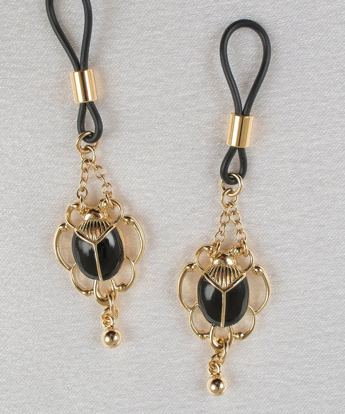 Sylvie Monthulé Sacred Scarabs Nipple Design Gold - Pleasurements