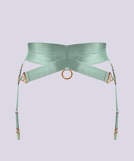 Bordelle Aurea Suspender Sage Bordelle Aurea Suspender Sage - Pleasurements