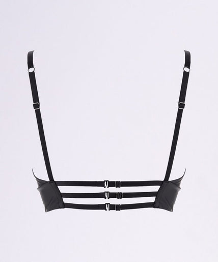 Maison Close Chambre Noir Bralette - Zwarte Dahlia Maison Close Chambre Noir Bralette Black Dahlia - Pleasurements