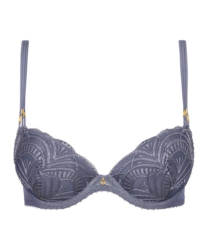 Aubade Vibes Push-up BH met voorgevormde cups - Denim