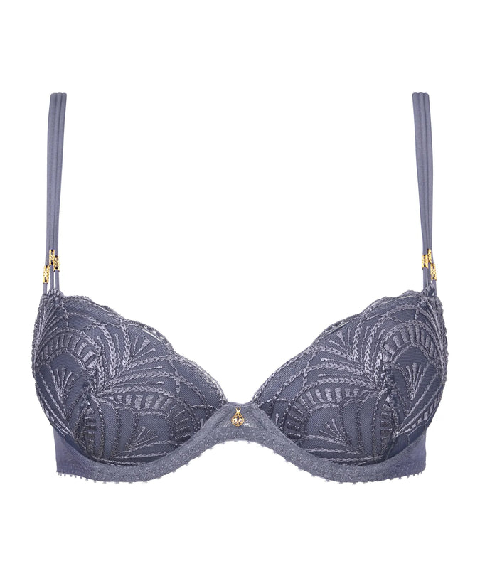 Aubade Vibes Push-up BH met voorgevormde cups - Denim