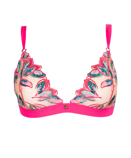 Atelier Amour – Oiseau de Paradis Triangel BH zonder beugels - Kersen