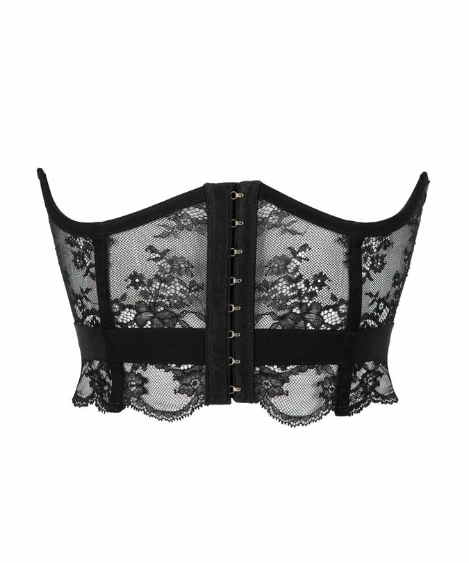 Atelier Amour Evasion Sensuelle Open Bustier – zwart