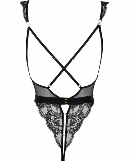 Atelier Amour Evasion Sensuelle Bodysuit – Zwart