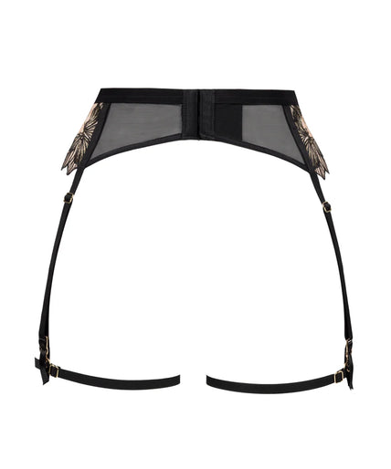 Atelier Amour Fleur Défendue Jarretelgordel - Zwart