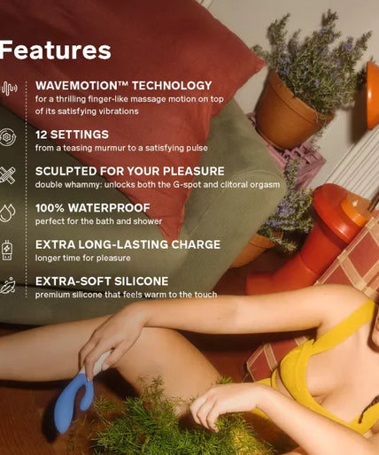 Pleasure nummer 22 van LELO: Ina Wave 2 Pruim - Rabbit Vibrator