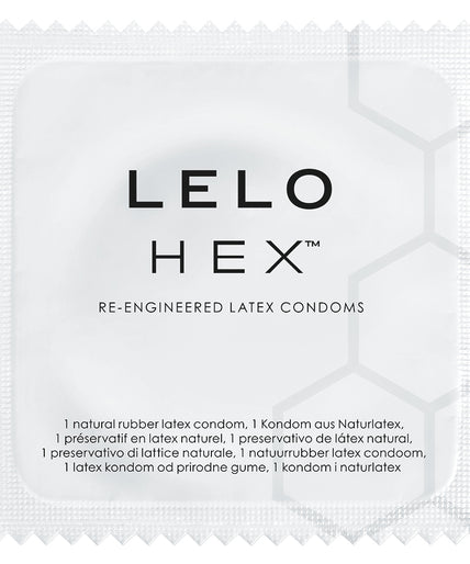 Pleasure nummer 18 van LELO: HEX condooms, originele verpakking van 36 stuks.