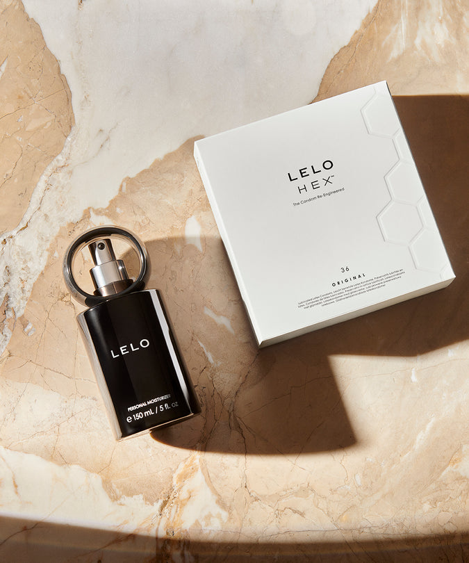 Pleasure nummer 18 van LELO: HEX condooms, originele verpakking van 36 stuks.